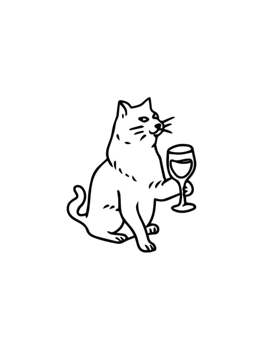 wine cat