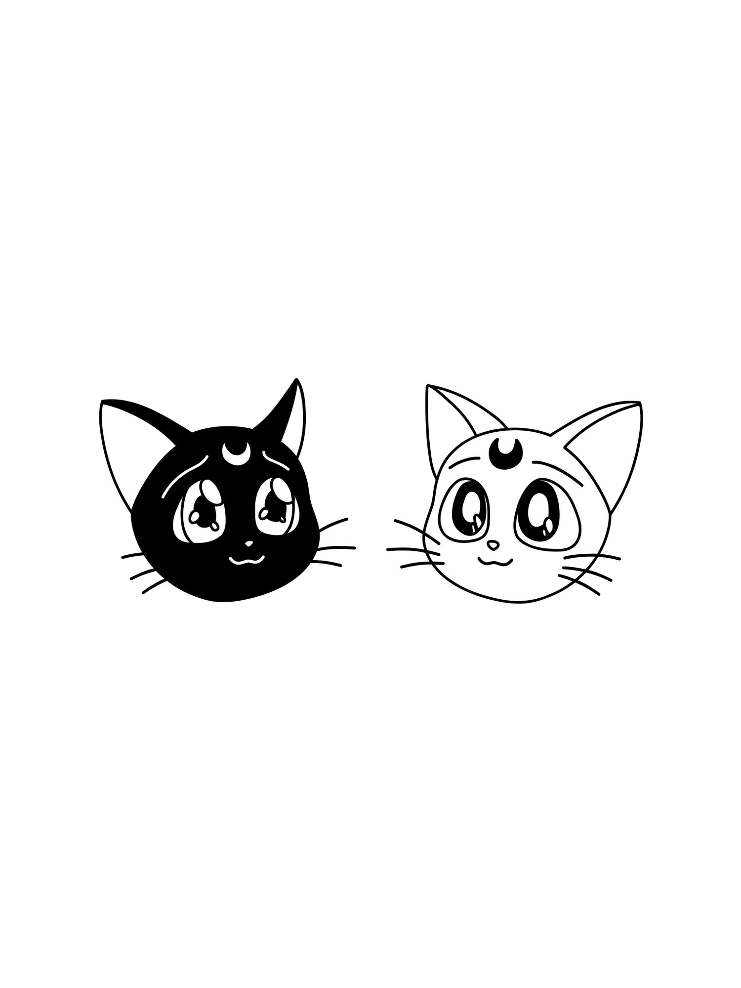 moon cats pair