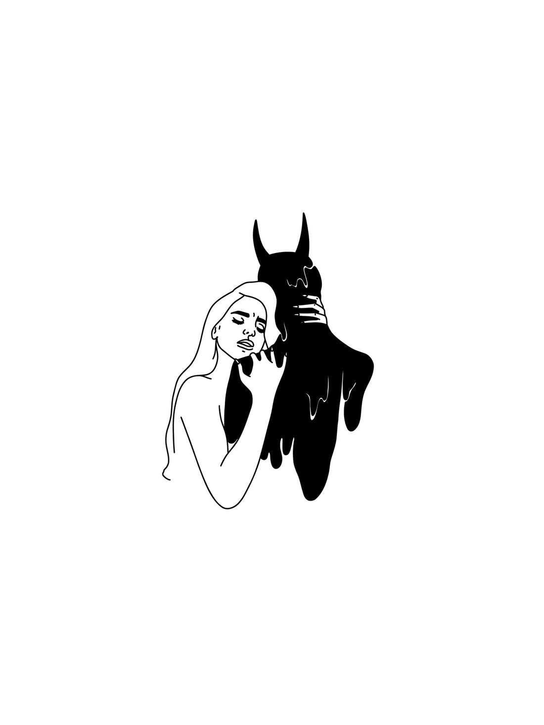 girl and devil