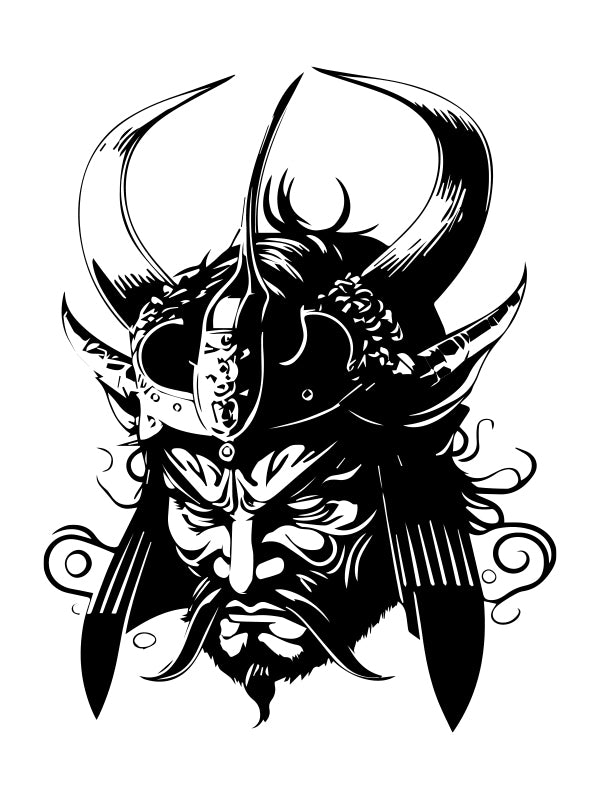 samurai head